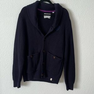 Tom Morris St. Andrews Wool Blend Cardigan Golfing Heritage Size XL